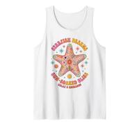Boho Starfish Dreams Hippie Sun Bliss Retro Groovy Beach Débardeur
