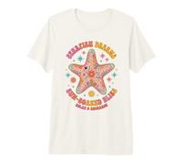 Boho Starfish Dreams Hippie Sun Bliss Retro Groovy Beach T-Shirt Haut de Gamme
