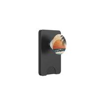 Boho Sun Sunset Tropical Palm Tree on The Beach Waves Sand PopSockets PopWallet pour MagSafe