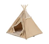 Boho tenda tipi 55x65x55cm colore beige Trixie