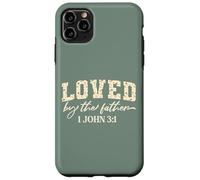 Boho Wildflower Bible Verse Christian Collection. Loved Coque pour iPhone 11 Pro Max