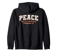 Boho Wildflower Bible Verse Christian Collection. Peace Sweat à Capuche