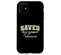 Boho Wildflower Bible Verse Christian Collection. Saved Coque pour iPhone 11