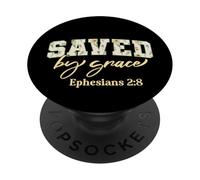 Boho Wildflower Bible Verse Christian Collection. Saved PopSockets PopGrip Adhésif