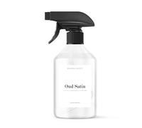 BOHORIA® Spray d'ambiance de qualité supérieure Oud Satin - 500 ml - Parfum d'intérieur boisé fleuri avec oud, rose de Damas, violette, ambre et vanille - Parfum d'intérieur pour la maison, le bureau