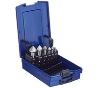Bohrcraft Jeu de 6 fraises coniques HSS-G dans une boîte ABS KS6K - Diamètre 6,3-20,5 mm - 17001330006