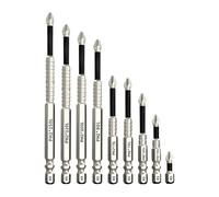 BOHRER SET-SEPT DROOD SEET-SEAKE SELT POUR MÉTAL | Ensemble De Forage En Bois | Ensemble De Tournevis Magnétiques À 9 Voies | Slip-outil De Précision À Haut Et Haut Magnétique Pour Les Amateurs De Cré