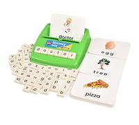 BOHS Jeu Éducatif d'Anglais pour Enfants - 60 Cartes Flash Lettres Minuscules - Outil d'apprentissage des Langues Préscolaire