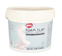BOHS Pâte à modeler en mousse blanche - Séchage à l'air libre - Idéale pour cosplay, costumes, projets d'art et d'artisanat - 3 lb (1,36 kg)