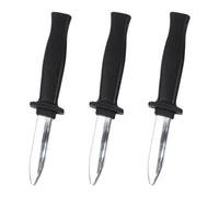 Bohue Lot de 3 faux couteaux rétractables en plastique - Jouet fantaisie pour Halloween