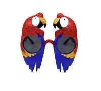 Bohue Lunettes de soleil hawaïennes amusantes pour perroquet - Pour enfants et adultes