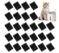 BOHUIZ Lot de 30 filtres de rechange en mousse pour fontaine à eau pour chat compatible avec Petkit Eversweet 3 Pro