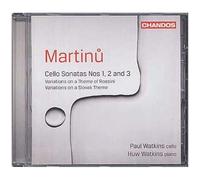 Bohuslav Martinu : Sonatas And Variations For Cello And Piano