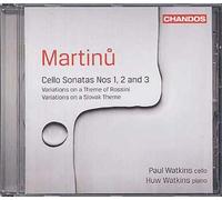 Bohuslav Martinu : Sonatas And Variations For Cello And Piano