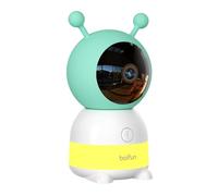 BOIFUN Babyphone Caméra Bébé 2K WiFi, Caméra Seule| Vision Nocturne Invisible, Veilleuse Colorée Réglable, Détection Mouvements/Pleurs, Température, PTZ 360° | Compatible Appli Mobile et Le Baby 6T