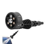 boiler Pulvérisateur à buse de Tuyau - Buse de pulvérisation pour Tuyau Haute Pression 6 en 1 - Pistolet à Eau de Jardin Multifonctionnel, Pointe en Laiton réglable et pulvérisateur en Mousse