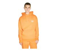 Boiler Room - Sweat à Capuche avec Logo Imprimé - Homme - Sweatshirts et sweats à capuche - Orange - Taille: S
