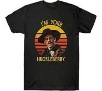 BOINAITS Doc Holiday Val Kilmer Tombstone Huckleberry Movie T Shirt Black 3XL