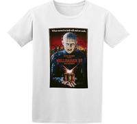 BOINAITS Hellraiser Captain Spencers Horror Movie Pinhead T-Shirt White M