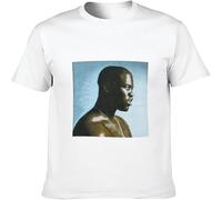 BOINAITS Men's A$AP FERG Bootleg Trap ASAP Mob Merch Cotton T Shirt White S