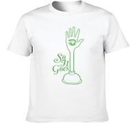 BOINAITS Men's Inspired by Kurt Vonnegut Tralfamadorian So It Goes Cult Literature Cotton T Shirt White XXL