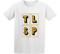BOINAITS Men's Samantha Dossiethe Last Shadow Puppets Logo Cotton T Shirt White S