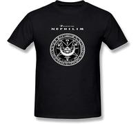 BOINAITS Men's The Fields of Nephilim T Shirt Men's Casual Graphic Comfortable Tops Black XL