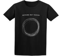 BOINAITS Nothing But Thieves Logo Funny T Shirts for Men Adult Black M