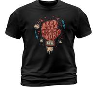 BOINAITS playera de algodón Hello Rockview Less Than Jake Album Roger Lima Chris DeMakes Black 3XL