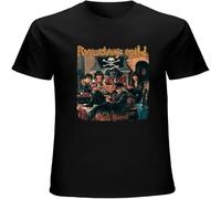 BOINAITS Running Wild Port Royal Men's Graphic Casual Custom Short Sleeve Cotton T Shirt Black M