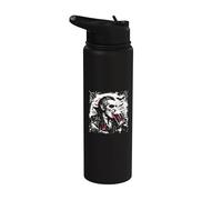 Boire de la bière de vampire - Dracula effrayante bière Halloween Lover Stainless Steel Insulated Water Bottle
