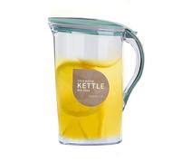 Boire du port - 1,5 litre de carafe liquide froid, jus dans la bouche à bouche | Conteneur à température caisse de café chaud thé réfrigéré, pot d'eau rechargeable pour table de