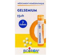 Boiron Gelsemium 15CH 3 Tubes