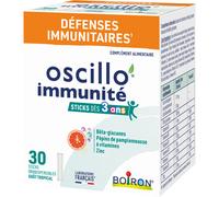 Boiron Oscillo’ Immunité Enfant 3 Ans Gout Tropical 30 Sticks Orodispersibles