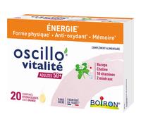 Boiron Oscillo’ Vitalité Adultes 50+ 20 Comprimés