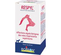 Boiron Respyl Solution Buvable Troubles Respiratoires Chien Et Chat Flacon 30ml