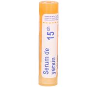 Boiron Sérum de Yersin 15CH Tube 80 Granules Homéopathiques 4 g Granulés pc(s)