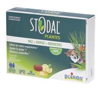 Boiron Stodal Plantes Pastilles nez, gorge & bronches Citron Pastille(S) À Sucer 36 pc(s)