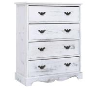 Bois Armoire à Tiroirs 60x30x75 cm Buffet Commode Rangement Dressoir vidaXL