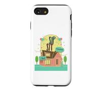 Bois Assieds-Toi Et Transforme Calme Intérieur Rétro Coque pour iPhone SE (2020) / 7/8