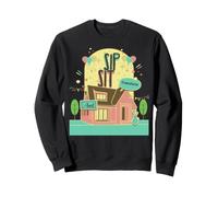 Bois Assieds-Toi Et Transforme Calme Intérieur Rétro Sweatshirt