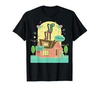 Bois Assieds-Toi Et Transforme Calme Intérieur Rétro T-Shirt