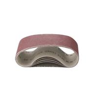 Bois Bande Bandes abrasives CMCP 75 x 457 mm, lot de 5 pièces, grain 40/60/80/120, for ponceuse, meulage et polissage(5pcs Grit 60)