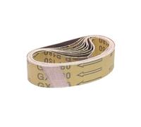 Bois Bande Lot de 10 bandes abrasives 330 x 30 mm A/O 1,18 x 13 pouces for ponceuse à bande pneumatique portable(P240 x 10 pcs)