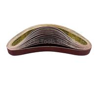 Bois Bande Lot de 20 bandes abrasives 25 x 762 mm, for polissage du métal et du bois, grain 1" x 30", P40-1000, oxyde d'aluminium, 25 mm(20PCS 120 Grit)