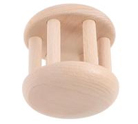 Bois Bonhomme de Neige 1 Pièce, Jouet D'éveil Bébé | Prise Facile pour Petites Mains, Intérieur et Temps Ventre, Coordination Œil-main, Noël Style Aléatoire