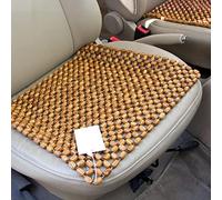 Bois Boule de Coussin pour Voiture - Housse de Massage Universelle pour Siège - Couvre-siège - 45 x 45cm