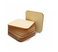 Bois brut 10 pièces de bois brut 80 mm for loisirs créatifs : pyrogravure, peinture, teinture, gravure sur