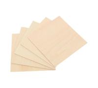 Bois Brut Non Finie Lot de 5 planches tilleul en bois brut, surface lisse, idéales for la gravure et peinture
