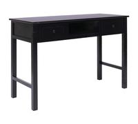 Bois Bureau Blanc Table Console Ordinateur Informatique Travail Maison vidaXL